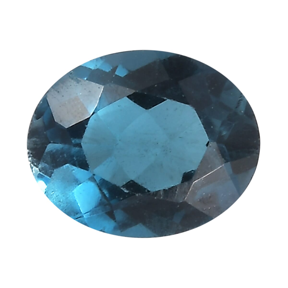 0.38 ctw Oval Cut London Blue Topaz Loose Gemstone (5x4 mm)
