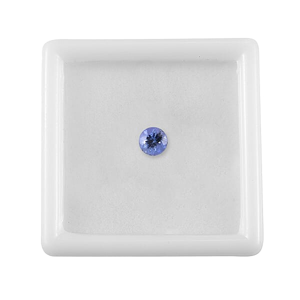 0.44 Ctw Round Cut Tanzanite Loose Gemstone – AA Grade (5 Mm)