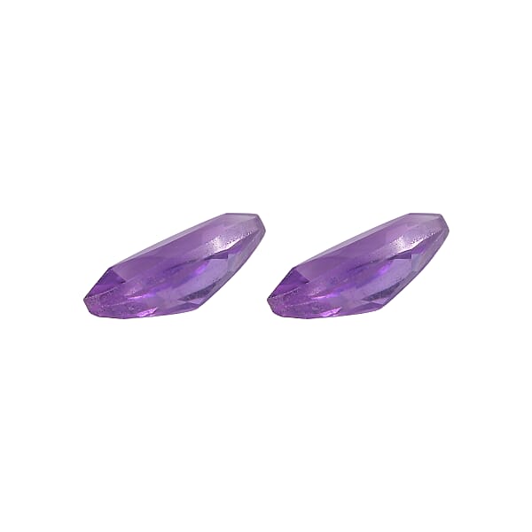 0.88 Ctw Marquise Cut African Amethyst Loose Gemstone (Set Of 2) (8x4 Mm)