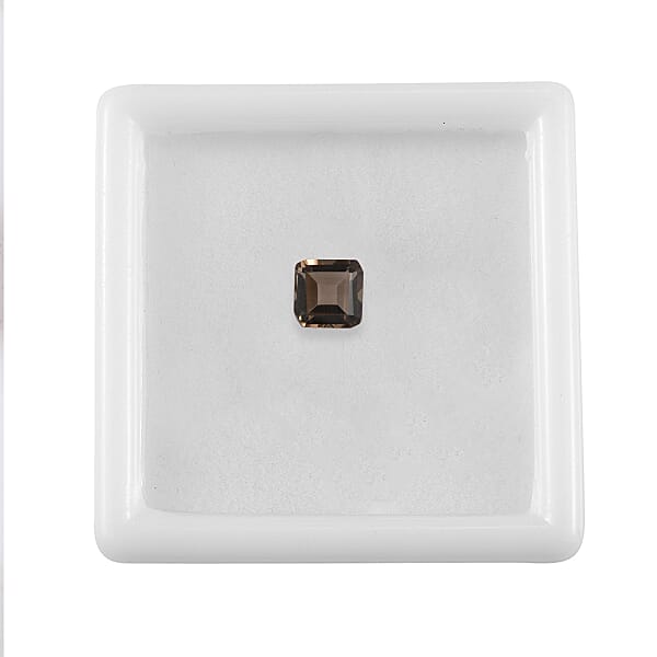 0.88 Ctw Octagon Cut Smoky Quartz Loose Gemstone (6x6 Mm)