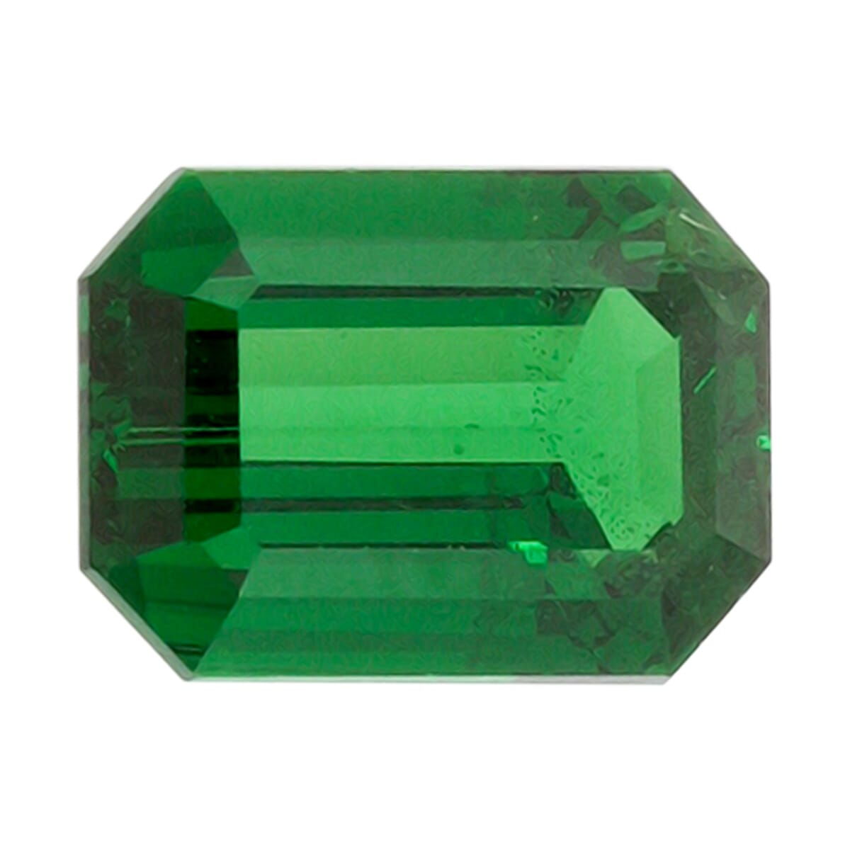 1.00 Ctw Octagon Tsavorite Garnet Loose Gemstone – AAAA Grade Free Size