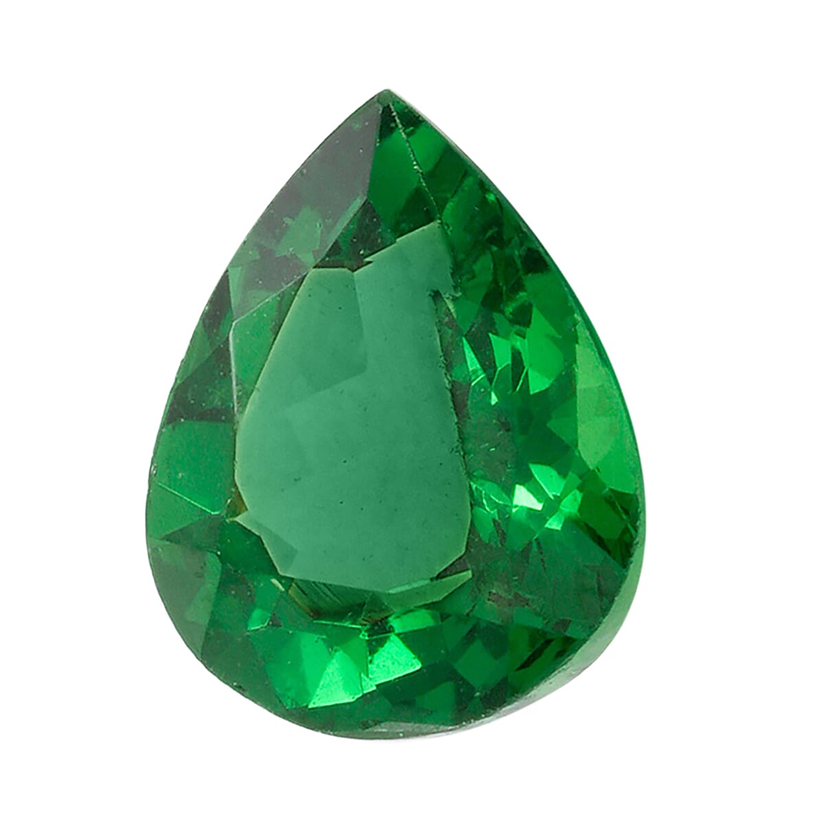 1.00 ctw Pear Tsavorite Garnet Loose Gemstone – AAAA Grade Free Size