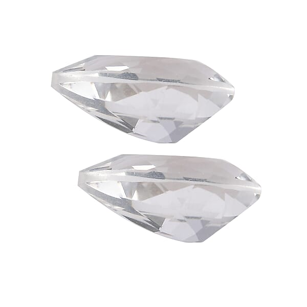 1.20 Ctw Pear Cut Brazilian Petalite Loose Gemstone (Set Of 2) (8x5 Mm)