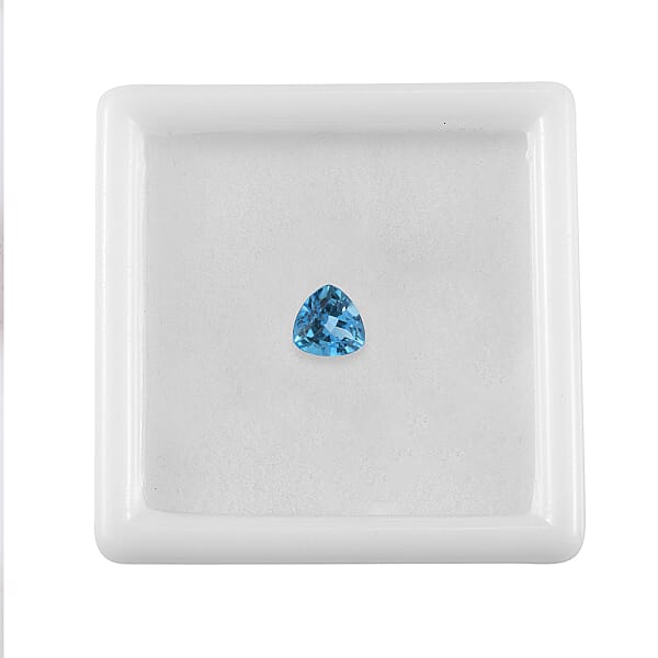 1.20 Ctw Trillion Cut Blue Topaz Loose Gemstone (7 Mm)