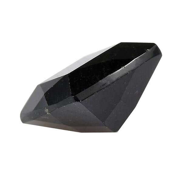 1.45 Ctw Cushion Cut Australian Black Tourmaline Loose Gemstone (7x7 Mm)