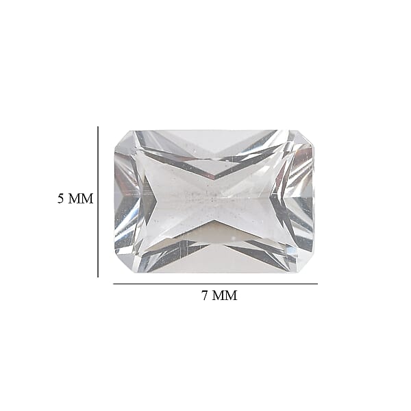 1.47 Ctw Octagon Cut Brazilian Petalite Loose Gemstone (Set Of 2) (7x5 Mm)
