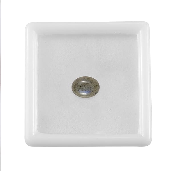 1.47 Ctw Oval Cut Malagasy Labradorite Loose Gemstone (9x7 Mm)