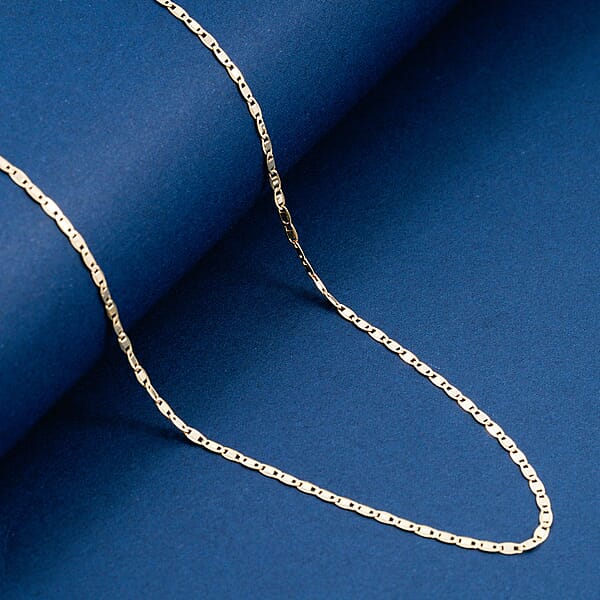 1.8mm Valentino Chain Necklace In 18K Yellow Gold 1.7 Grams 20 Inches