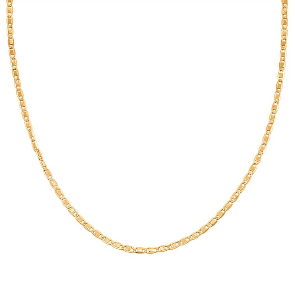 1.8mm Valentino Chain Necklace In 18K Yellow Gold 1.7 Grams 20 Inches