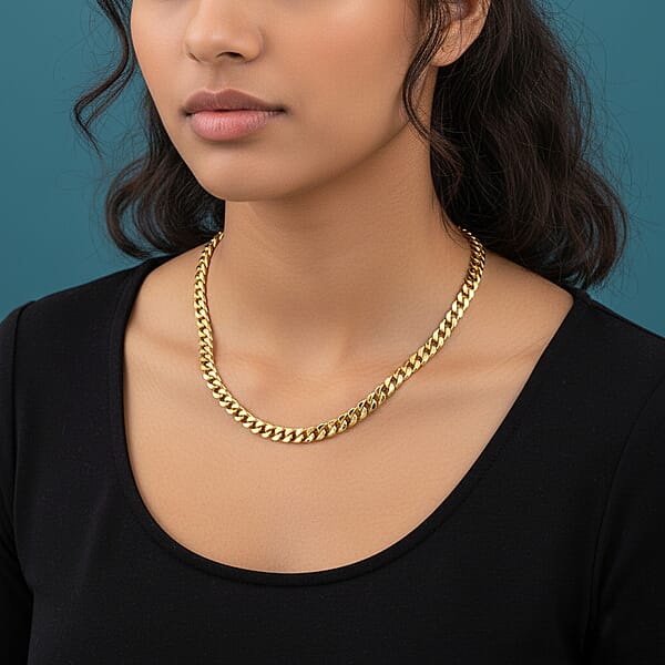 10K Yellow Gold 4.1mm Alexander Necklace 24 Inches 12.40 Grams