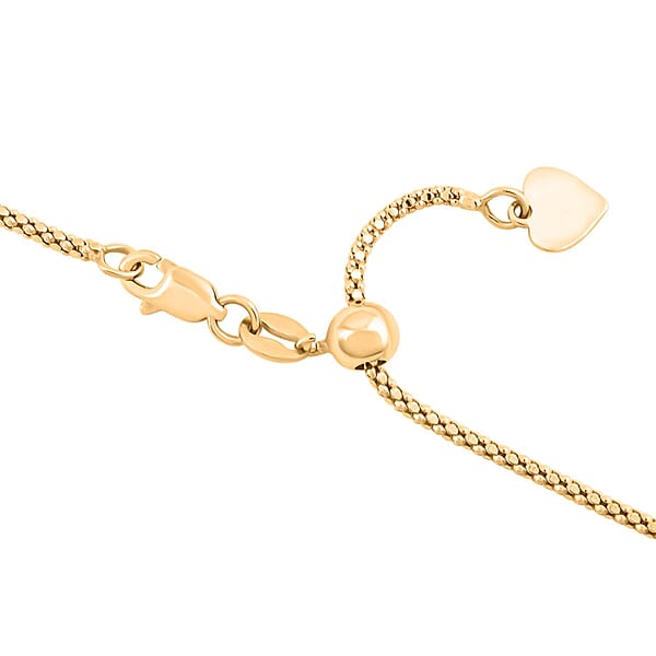 14K Yellow Gold Over Sterling Silver Necklace 18-24 Inches 4.20 Grams