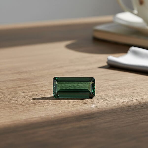 16.30 Ctw Octagon Lagoon Tourmaline Loose Gemstone – AAAA Grade Free Size