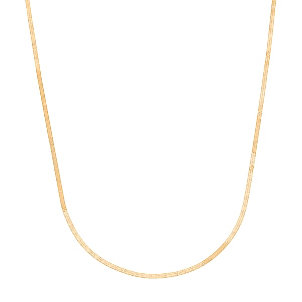 18K Yellow Gold Snake Chain Necklace 2.7 Grams (20 Inches)