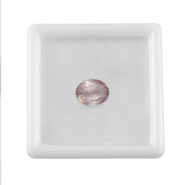 2.28 Ctw Oval Cut Rose Quartz Loose Gemstone (10x8 Mm)