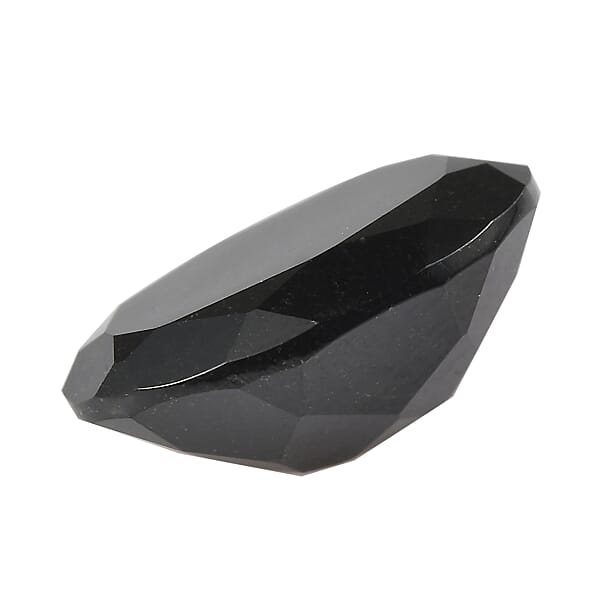 2.35 Ctw Oval Cut Australian Black Tourmaline Loose Gemstone (10x8 Mm)