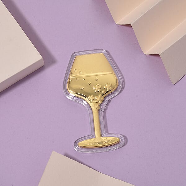 24K Golden Celestial Wine Blessing Sheet 10mg