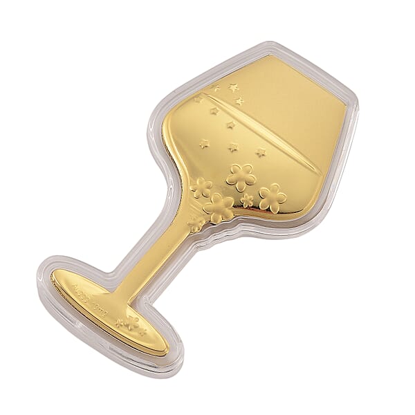 24K Golden Celestial Wine Blessing Sheet 10mg