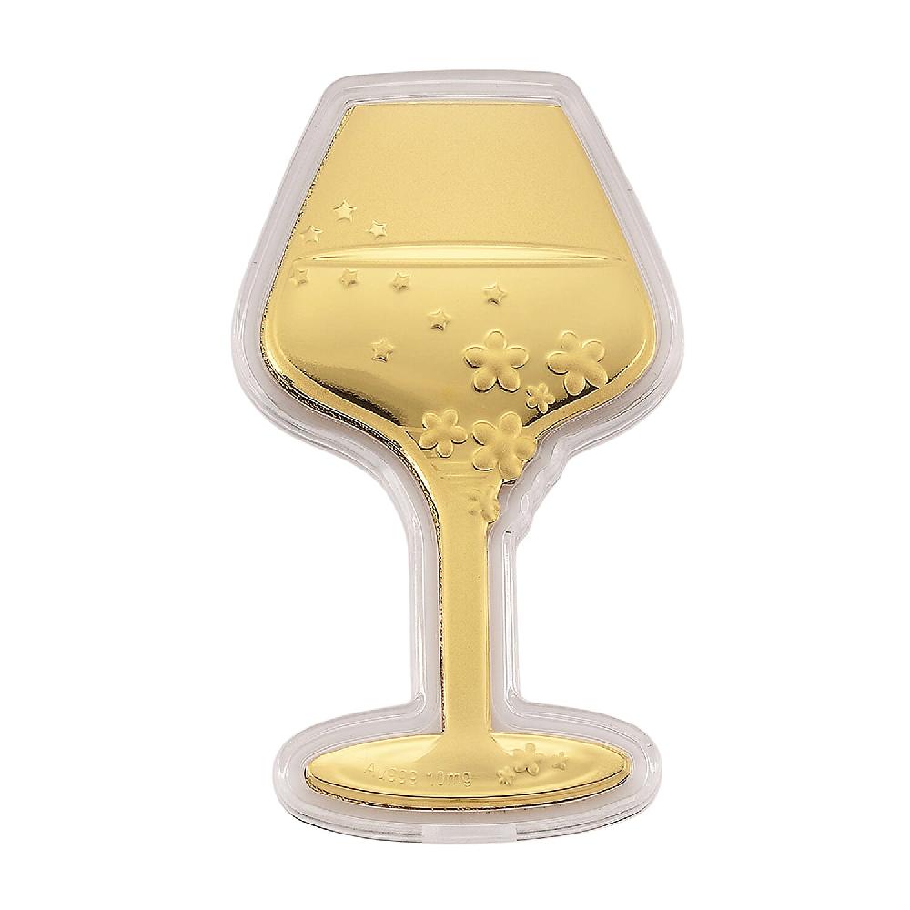 24K Golden Celestial Wine Blessing Sheet 10mg