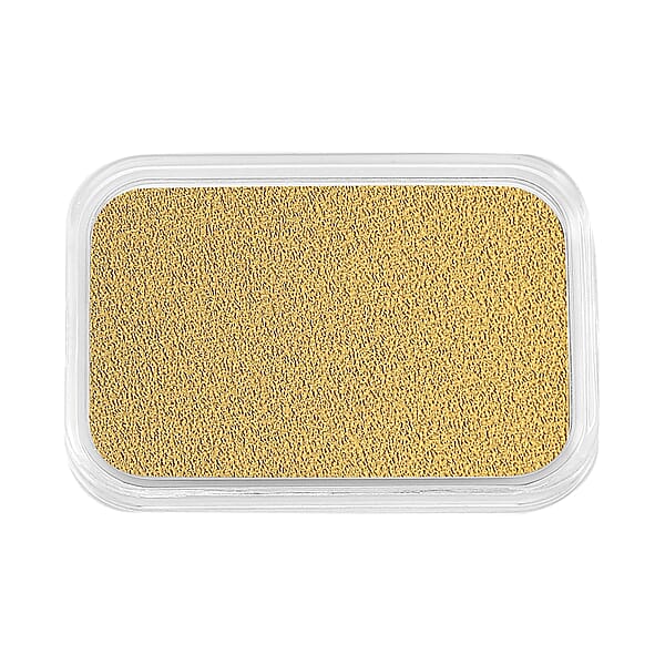 24K Golden Christmas Santa’s Puppy Emboss Sheet (31x45.5mm) 10mg