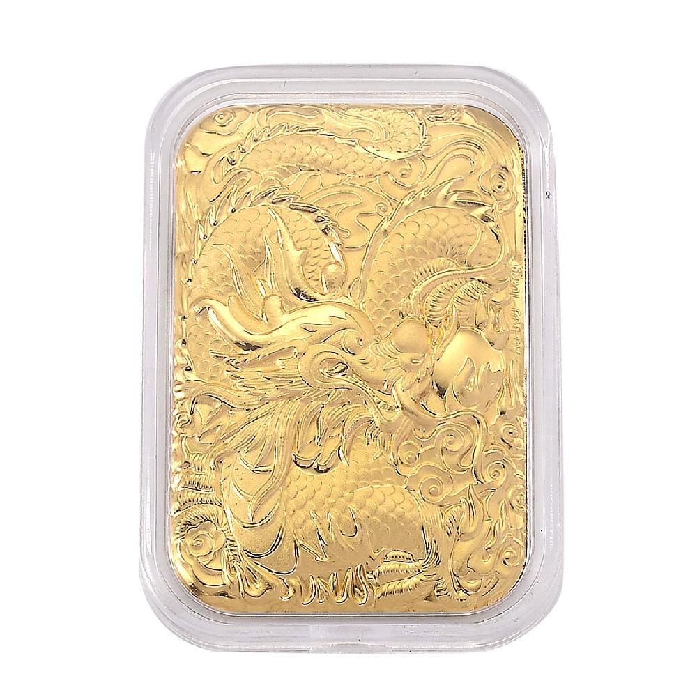 24K Golden Dragon Emboss Sheet (31x45.5mm) 10mg