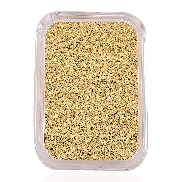 24K Golden Lady Fortuna Blessing Emboss Sheet 31x45.5mm 10mg