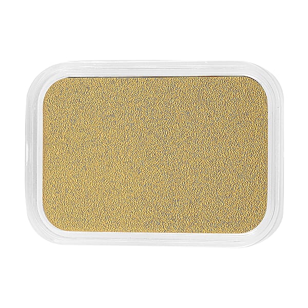 24K Golden Twin Eagles Blessings Emboss Sheet 31x45.5mm 10mg