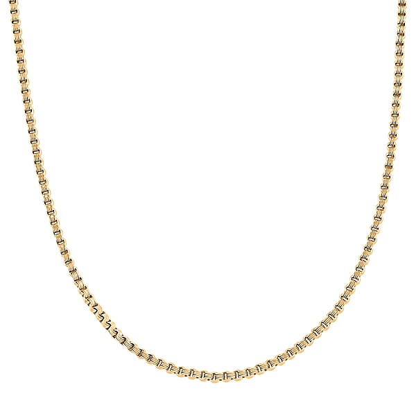 3.2mm Byzantine Chain Necklace In 10K Yellow Gold 11.4 Grams 26 Inches