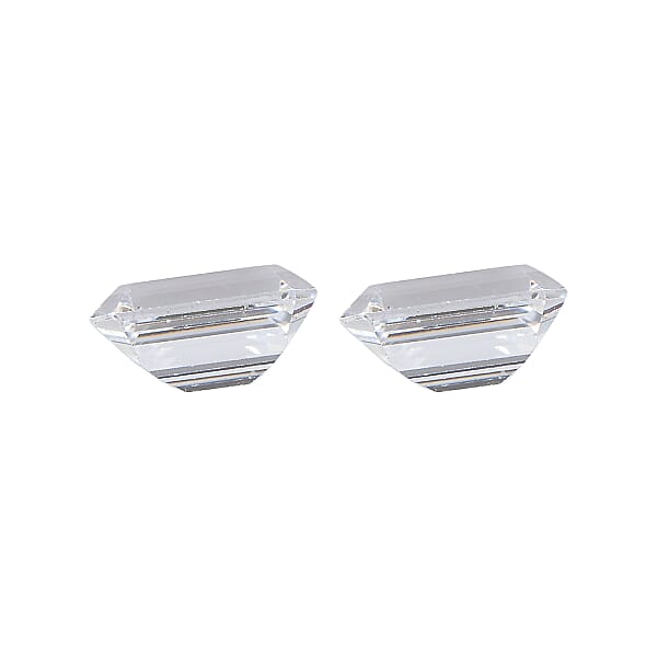 3.54 Ctw Octagon Cut Swarovski Zirconia Loose Stone (Set Of 2) (7x5 Mm)