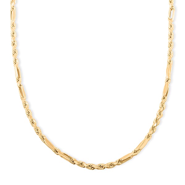3mm Milano Chain Necklace In 10K Yellow Gold 4.70 Grams 18 Inches