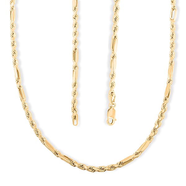 3mm Milano Chain Necklace In 10K Yellow Gold 5.98 Grams 24 Inches