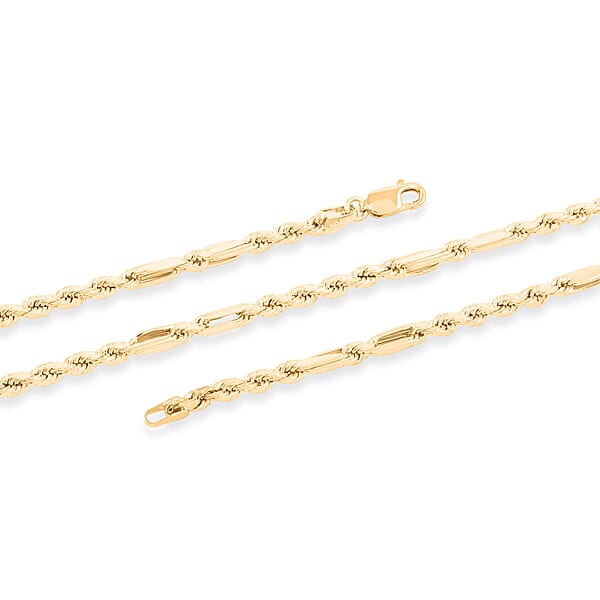 3mm Milano Chain Necklace In 10K Yellow Gold 5.98 Grams 24 Inches