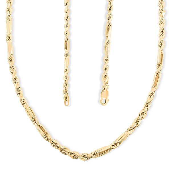 4mm Milano Chain Necklace In 10K Yellow Gold 6.4 Grams 18 Inches
