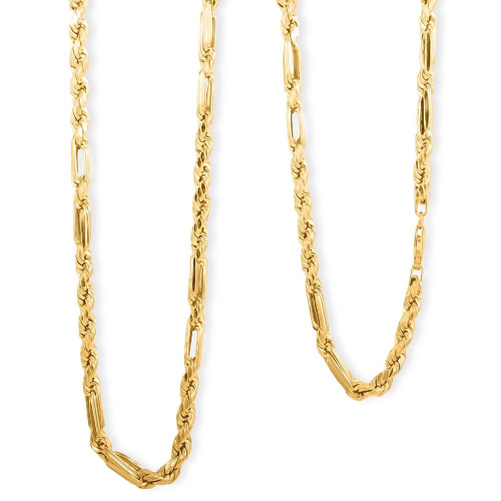 4mm Milano Chain Necklace in 10K Yellow Gold 7.20 Grams 20 Inches