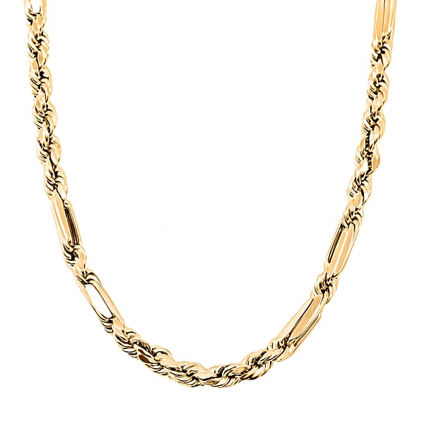 5mm Milano Chain Necklace In 10K Yellow Gold 10.4 Grams 24 Inches