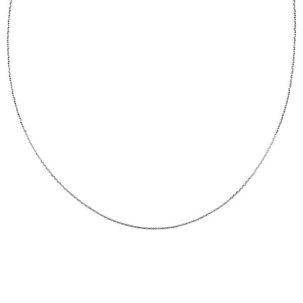 950 Platinum Cable Chain Necklace With Lobster Lock 18 Inches 1.73 Grams