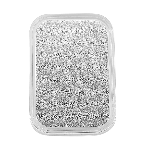 999 Fine Silver Rose Flower Emboss Sheet 31x45.5mm (10mg)