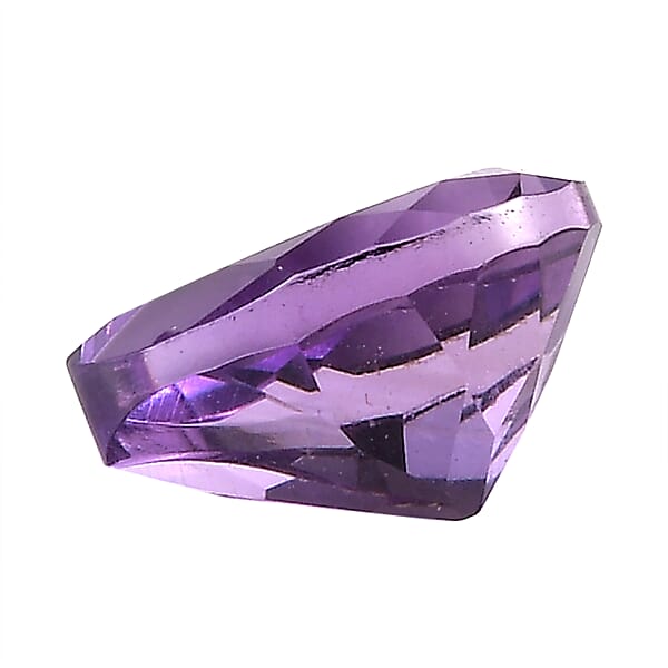 AA Rose De France Amethyst Set Of 3 (Pear 8x6 Mm) 2.71 Ctw Loose Gemstone