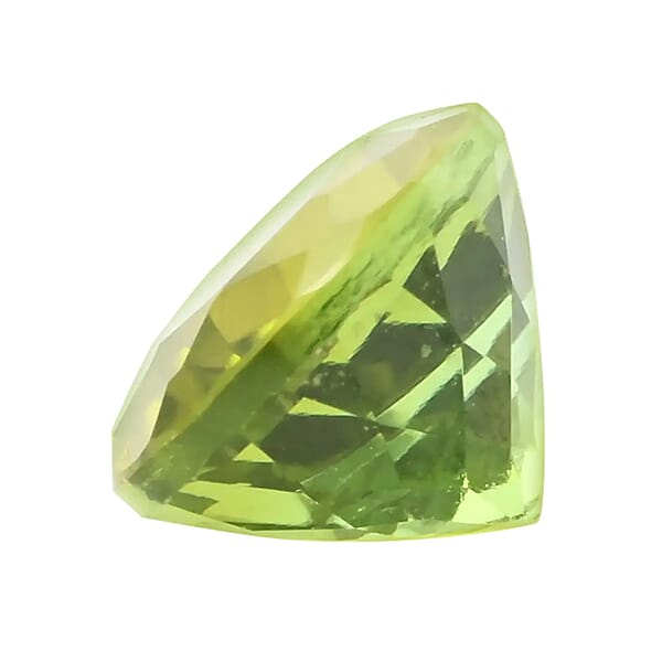 AAA Calabar Green Tourmaline (Pear 8x6 Mm) 1.00 Ctw