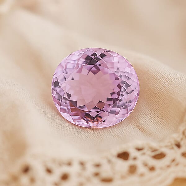 AAA Martha Rocha Kunzite (Ovl Free Size) 15.00 Ctw