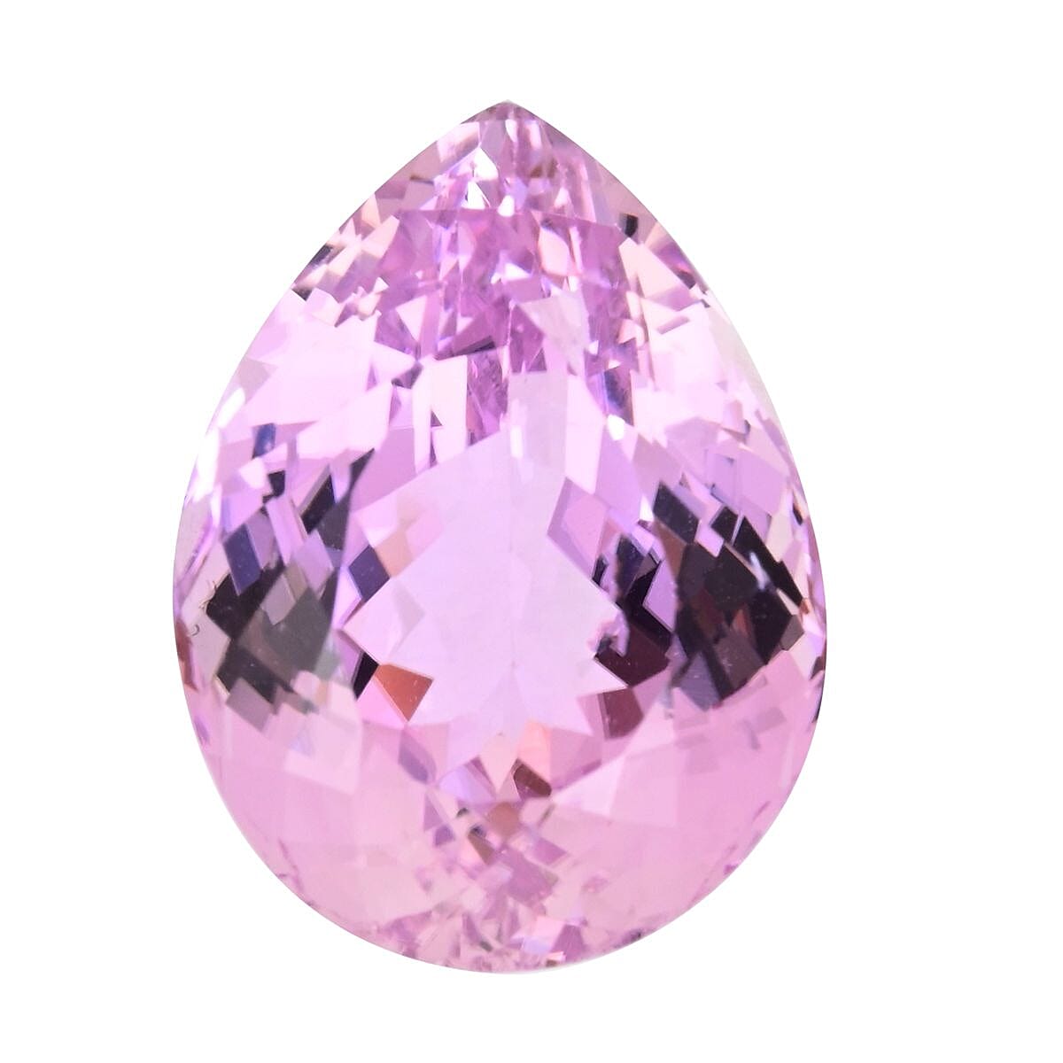 AAA Martha Rocha Kunzite (Pear Free Size) 10.00 ctw