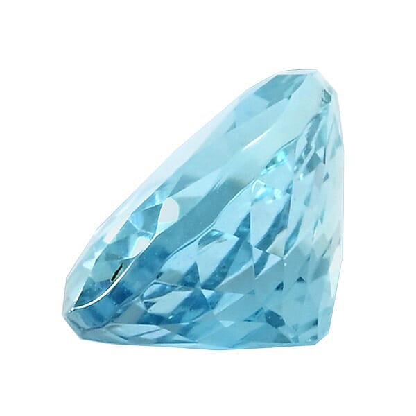 AAA Santa Maria Aquamarine (Oval 9x7 Mm) 1.50 Ctw