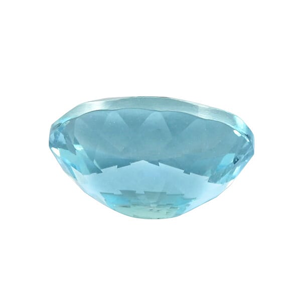 AAA Santa Maria Aquamarine (Oval 9x7 Mm) 1.50 Ctw
