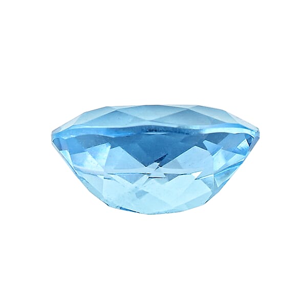 AAA Santa Maria Aquamarine (Ovl 7x5 Mm) 0.70 Ctw