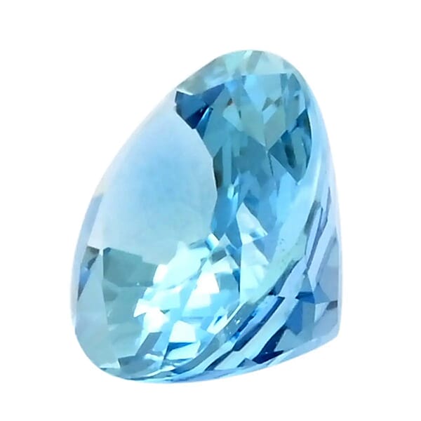 AAA Santa Maria Aquamarine (Ovl 8x6 Mm) 1.10 Ctw