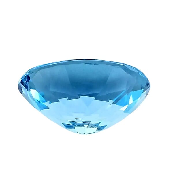 AAA Santa Maria Aquamarine (Ovl 8x6 Mm) 1.10 Ctw