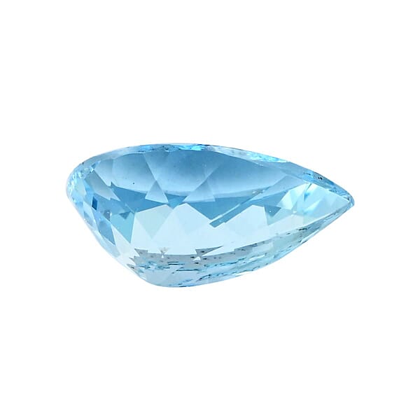 AAA Santa Maria Aquamarine (Pear Free Size) 2.00 Ctw