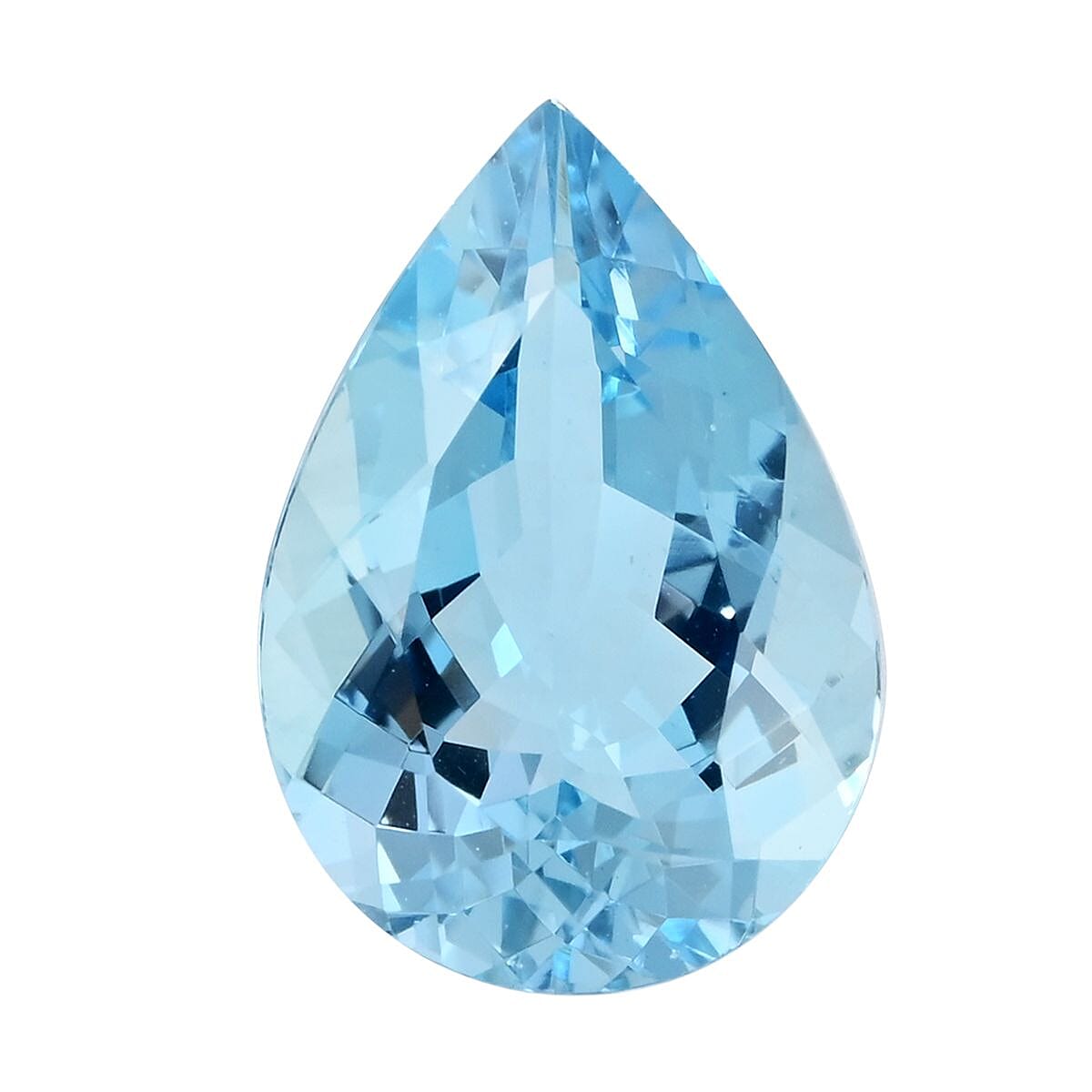 AAA Santa Maria Aquamarine (Pear Free Size) 2.00 Ctw