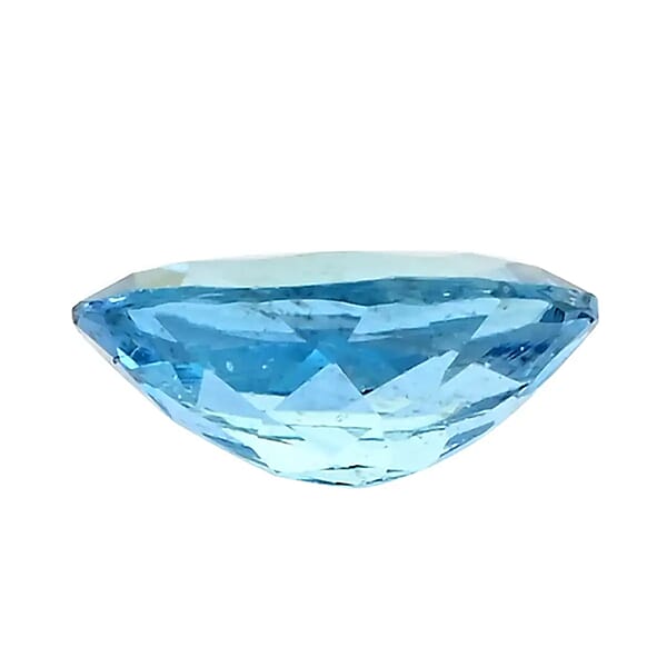 AAA Santa Maria Aquamarine Set Of 3 (Ovl 6x4 Mm) 1.00 Ctw
