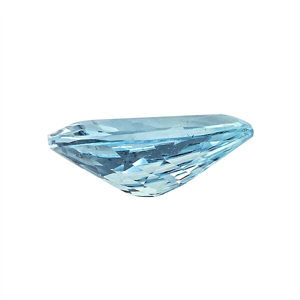 AAA Sao Domingos Aquamarine (Pear 10x7 Mm) 1.30 Ctw