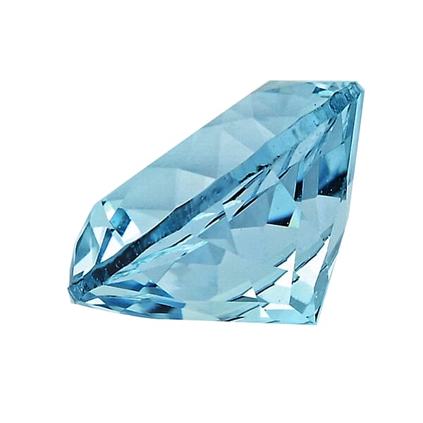 AAA Sao Domingos Aquamarine (Rnd 8 Mm) 1.30 Ctw